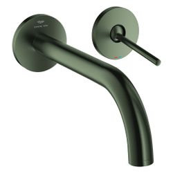 Grohe Atrio 2-Loch-Waschtischbatterie, Wandmontage, Fertigmontageset, Ausladung 221mm, ... GROHE-29406MG0 4005176947056 (Abb. 1)