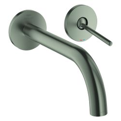 Grohe Atrio 2-Loch-Waschtischbatterie, Wandmontage, Fertigmontageset, Ausladung 221mm, ... GROHE-29406MS0 4005176945861 (Abb. 1)