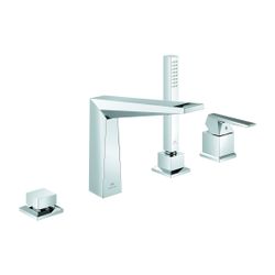 Grohe Allure Brilliant 4-Loch-Wannenkombination PC Chrom, Griff mit Rändelstruktur... GROHE-29523000 4005176795633 (Abb. 1)