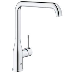 Grohe Essence Einhand-Spültischbatterie, 1-Loch-Montage, schwenkbarer Rohrauslauf, Chro... GROHE-30269000 4005176314902 (Abb. 1)