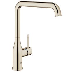 Grohe Essence Einhand-Spültischbatterie, 1-Loch-Montage, Schwenkauslauf, Nickel poliert, 30269BE0... GROHE-30269BE0  (Abb. 1)