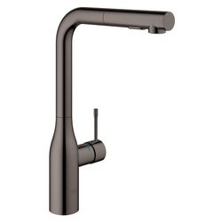 Grohe Essence Einhand-Spültischbatterie, 1-Loch-Montage, Schwenkauslauf, ausziehbare Du... GROHE-30270A00 4005176427473 (Abb. 1)
