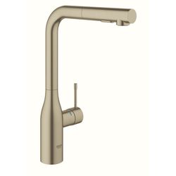 Grohe Essence Einhand-Spültischbatterie, 1-Loch-Montage, Schwenkauslauf, ausziehbare Dual Spülbrause... GROHE-30270EN0  (Abb. 1)