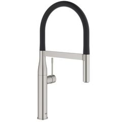 Grohe Essence Einhand-Spültischbatterie, 1-Loch-Montage, ausziehbare Dual Spülbrause, S... GROHE-30294DC0 4005176341489 (Abb. 1)