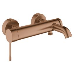 Grohe Essence Einhand-Wannenbatterie, Wandmontage, eigensicher, Warm Sunset gebürstet, ... GROHE-33624DL1 4005176426421 (Abb. 1)