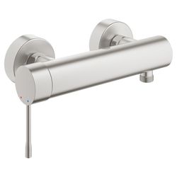 Grohe Essence Einhand-Brausebatterie, Wandmontage, eigensicher Supersteel, 33636DC1... GROHE-33636DC1 4005176371141 (Abb. 1)