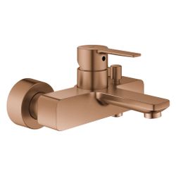 Grohe Lineare Einhand-Wannenbatterie, Wandmontage, mit Temperaturbegrenzer, Warm Sunset... GROHE-33849DL1 4067393101499 (Abb. 1)