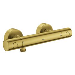 Grohe Grohtherm 800 Cosmopolitan Thermostat-Brausebatterie, Wandmontage, Cool Sunrise g... GROHE-34765GN0 4067393115182 (Abb. 1)