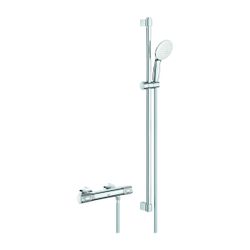 Grohe Grohtherm 1000 Performance Thermostat-Brausebatterie, mit Tempesta Brausestangens... GROHE-34835001 4005176766428 (Abb. 1)