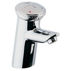 Grohe Contromix Public Selbstschluss-Waschtischbatterie, DN 15, Messing, Chrom, 36109000... GROHE-36109000  (Abb. 1)