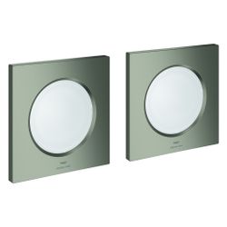 Grohe F-digital Deluxe Rainshower Lichtmodul, 127x127mm pro Modul, Satin Steel, 36472MS... GROHE-36472MS0 4005176946486 (Abb. 1)
