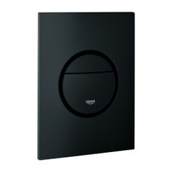 Grohe Cosmopolitan Nova S WC-Betätigung, Drückerplatte, Phantom Black, 2-Mengen-, Start... GROHE-37601KF0 4005176677670 (Abb. 1)