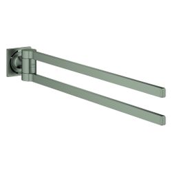 Grohe Allure Doppel-Handtuchhalter, Satin Steel, 40342MS1... GROHE-40342MS1 4005176945526 (Abb. 1)