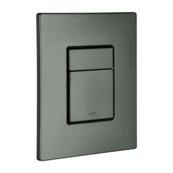 Grohe Abdeckplatte Hard Graphite gebürstet mit Drucktaste... GROHE-42371AL0 4005176674518 (Abb. 1)