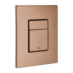 Grohe Abdeckplatte Warm Sunset gebürstet mit Drucktaste... GROHE-42371DL0 4005176741838 (Abb. 1)