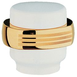 Grohe Griff Florida 1/2", Dorina, Weiß, 45207L00... GROHE-45207L00  (Abb. 1)