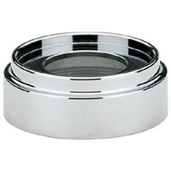 Grohe Rosette Chiara für 3-Loch-Waschtischbatterie, Edelmessing, 45494Z00... GROHE-45494Z00  (Abb. 1)