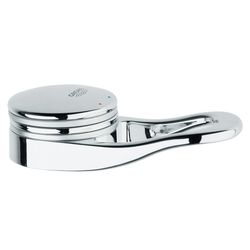 Grohe Europlus Hebel, komplett für Einhandmischer, Velourchrom/Mattschwarz, 46129RS0... GROHE-46129RS0  (Abb. 1)