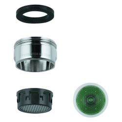 Grohe Strahlregler AquaGuide, verstellbar, M24x1, 5,7l/min, Mattschwarz, 468372430... GROHE-468372430 4067393031079 (Abb. 1)
