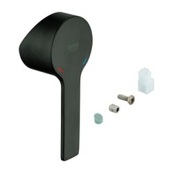 Grohe Hebel Metall für 35mm Kartusche, Lineare 2-Loch Waschtischbatterie, Hard Graphite... GROHE-46982AL0 4005176619045 (Abb. 1)