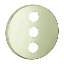 Grohe Rosette rund für SmartControl Nickel gebürstet für 3-fach Unterputzventil Fertigm... GROHE-48366EN0 4005176452741 (Abb. 1)