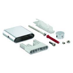 Grohe Brausestangenhalter für Rainshower SmartActive, Metall, LongLife Oberfläche, Nick... GROHE-48425BE0 4005176783944 (Abb. 1)