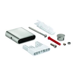 Grohe Brausestangenhalter Supersteel für Rainshower SmartActive Brausestangen, Metall, ... GROHE-48425DC0 4005176619205 (Abb. 1)