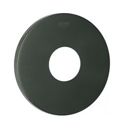 Grohe Rosette rund für Einhandmischer-Hard Graphite gebürstet Fertigmontageset... GROHE-48428AL0 4005176619700 (Abb. 1)