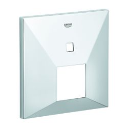 Grohe Rosette eckig für Einhandmischer-Fertigmontagesets, Chrom mit 2-Wege Umstellung, ... GROHE-48437000 4005176486890 (Abb. 1)