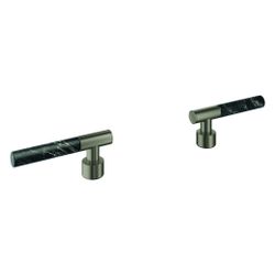 Grohe Atrio Private Collection Hebelgriffe, Vanilla Noir Caesarstone, Satin Graphite, 4... GROHE-48459MG0 4005176944109 (Abb. 1)