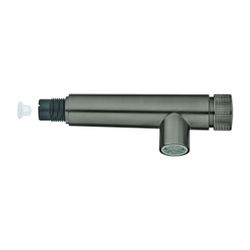 Grohe Spülbrause für Spültischbatterien mit SmartControl, Hard Graphite gebürstet, 4848... GROHE-48487AL0 4005176580437 (Abb. 1)