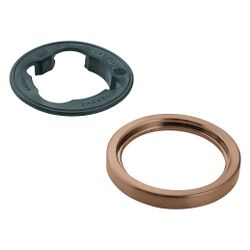 Grohe Rosette rund für Waschtischbatterie ohne Zugstange, Warm Sunset gebürstet, 48603D... GROHE-48603DL0 4005176759512 (Abb. 1)