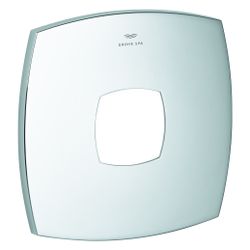 Grohe Rosette für Einhandmischer-Fertigmontageset, Metall, 6 Grad ausrichtbar, FastFixa... GROHE-48611000 4005176773587 (Abb. 1)
