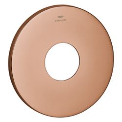 Grohe Rosette rund für Einhandmischer-Fertigmontageset, Metall, 6 Grad ausrichtbar, War... GROHE-48615DA0 4005176773747 (Abb. 1)