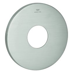 Grohe Rosette rund für Einhandmischer-Fertigmontageset, Metall, 6 Grad ausrichtbar, Sup... GROHE-48615DC0 4005176773723 (Abb. 1)
