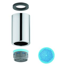 Grohe Mousseur, Innengewinde M22x1,0, Chrom, 48624000... GROHE-48624000 4005176778582 (Abb. 1)