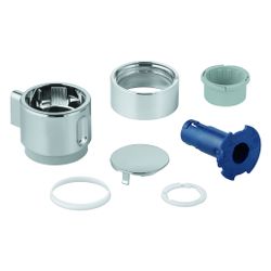 Grohe Absperrgriff für Grohtherm Thermostat-Fertigmontageset, Mattschwarz, 490812430... GROHE-490812430 4067393017080 (Abb. 1)