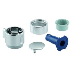 Grohe Absperrgriff für Grohtherm Fertigmontageset, Mattschwarz, 490832430... GROHE-490832430 4067393018100 (Abb. 1)