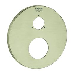 Grohe Rosette rund für Einhandmischer-Fertigmontageset Nickel gebürstet, Metall, mit Wa... GROHE-49108EN0 4005176573200 (Abb. 1)