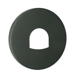 Grohe Rosette rund für Einhandmischer-Hard Graphite gebürstet Fertigmontageset, verdeck... GROHE-49116AL0 4005176619595 (Abb. 1)