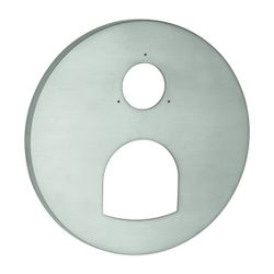 Grohe Rosette rund für Einhandmischer-Fertigmontagesets, Supersteel, verdeckte Rosetten... GROHE-49117DC0 4005176619625 (Abb. 1)
