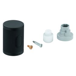 Grohe Absperrgriff mit Rändelstruktur für Grohtherm 1000 Performance, Phantom Black, 49... GROHE-49160KF0 4067393030928 (Abb. 1)