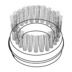 Grohe Bürstenkopf weiß für Relexa 06346000 4005176002601... GROHE-06346000 4005176002601 (Abb. 1)