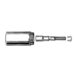 Grohe Verlängerungsset, 40mm, für UP-Ventile DN 15, Edelmatt, 06427T00... GROHE-06427T00 4005176016028 (Abb. 1)