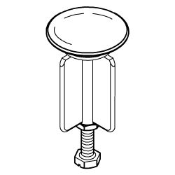 Grohe Stopfen für Ablaufgarnitur 1 1/4", Warm Sunset gebürstet, 07182DL0... GROHE-07182DL0 4067393039358 (Abb. 1)
