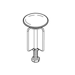 Grohe Stopfen für Ablaufgarnitur, 1 1/4", Manhattan, 07182X00... GROHE-07182X00  (Abb. 1)