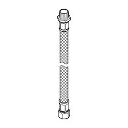 Grohe Druckschlauch, Chrom, 07238000... GROHE-07238000 4005176212703 (Abb. 1)