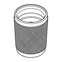Grohe Konusmutter für Atrio 3-/4-/5-Loch-Wannenkombination, Nickel gebürstet, 08864EN0... GROHE-08864EN0 4005176476730 (Abb. 1)