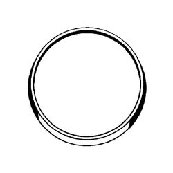 Grohe Distanzstück für Automatic 2000 für zu flachen Einbau, Weiß, 08935L00... GROHE-08935L00  (Abb. 1)