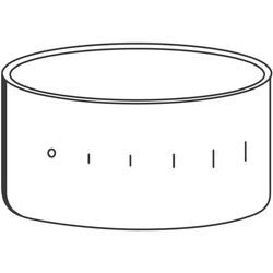Grohe Hülse, Silk Metal, 09661AV0... GROHE-09661AV0  (Abb. 1)
